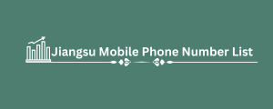 Jiangsu Mobile Phone Number List