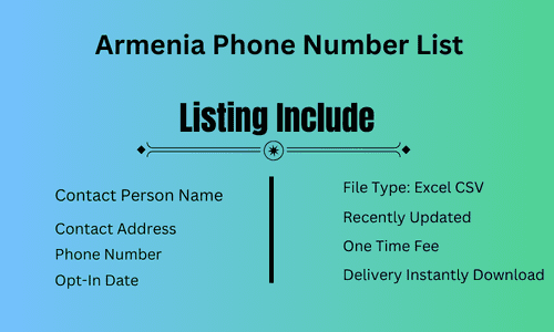 Armenia Phone Number List