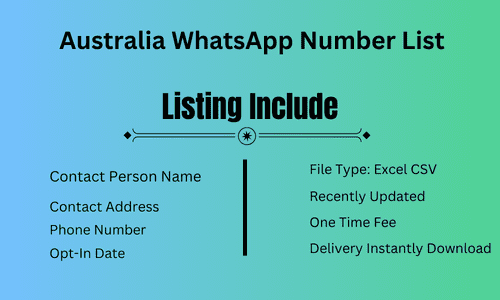 Australia WhatsApp Number List