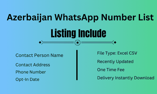 Azerbaijan WhatsApp Number List