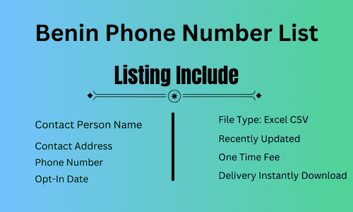 Benin Phone Number List