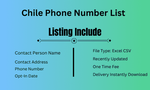 Chile Phone Number List