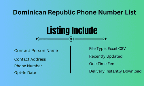 Dominican Republic Phone Number List