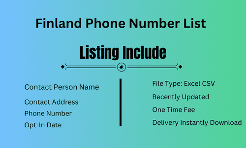 Finland Phone Number List