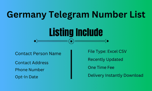 Germany Telegram Number List