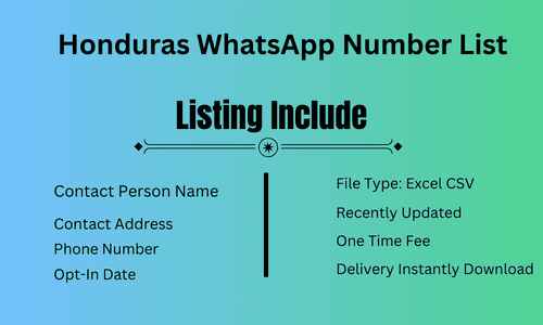 Honduras WhatsApp Number List