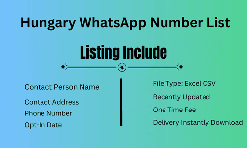 Hungary WhatsApp Number List