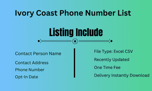 Ivory Coast Phone Number List