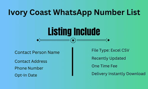 Ivory Coast WhatsApp Number List