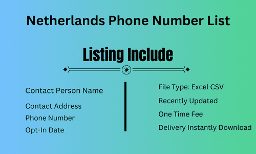 Netherlands Phone Number List