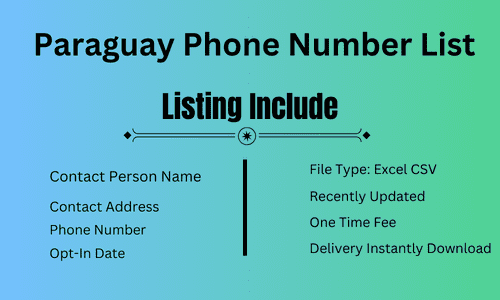 Paraguay Phone Number List