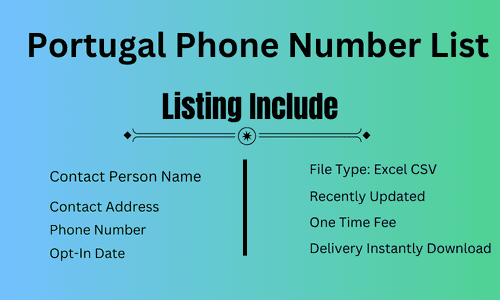 Portugal Phone Number List