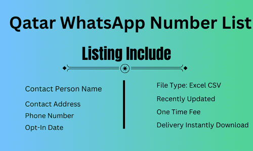 Qatar WhatsApp Number List