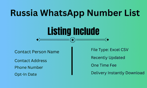 Russia WhatsApp Number List