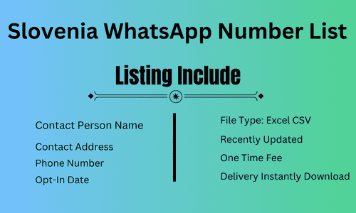 Slovenia WhatsApp Number List