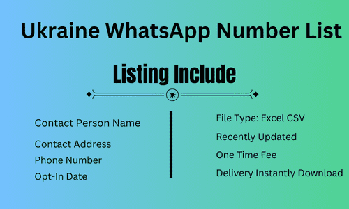 Ukraine WhatsApp Number List